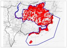 Carte de la représentativité des Habitats d'Intérêt Communautaire